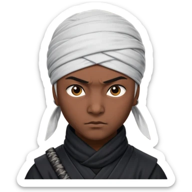 ninja in turban sticker