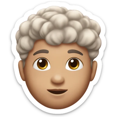 Cupid with yarmulke ￼ sticker