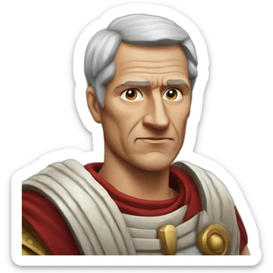 Gaius Julius Caesar sticker