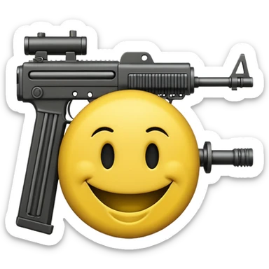 автомат смайлик  sticker