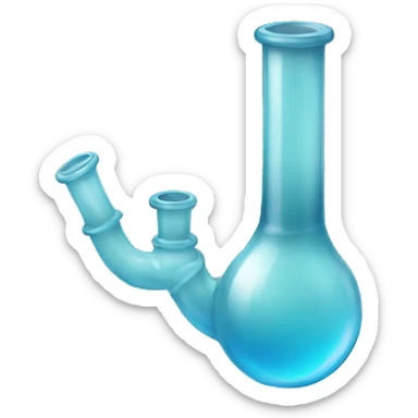 Glass water pipe sticker