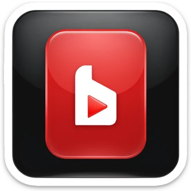 youtube logo play button animated sticker