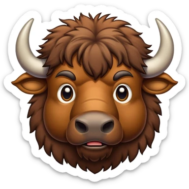 Dumb buiffalo sticker