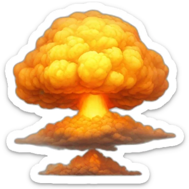 chibi nuclear explosion study to sticker