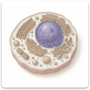 A highly detailed, scientifically accurate of a biological topics, on a white background, ultra-realistic 3D illustration.  The style should be clean lab-textbook style with subtle shadows and depth. Microscope-like precision, no artistic stylization. sticker