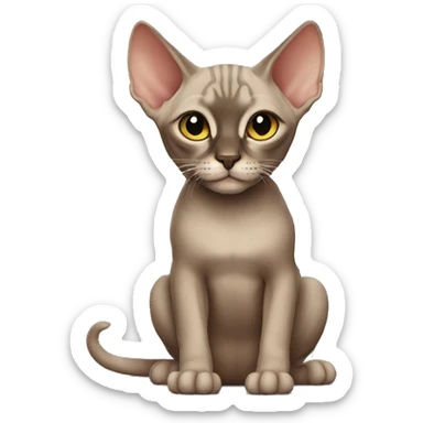 Sphinx’s cat sticker