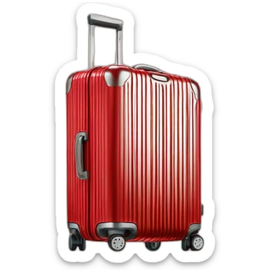 Essential Cabin S luggage Red rimowa sticker