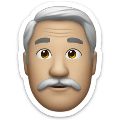 staline content qui rougie sticker