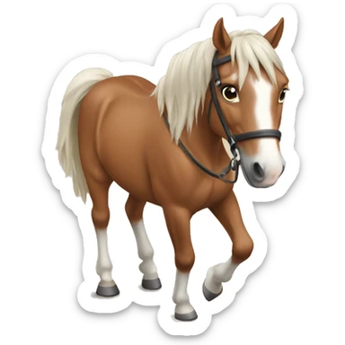 horses in the lead sticker