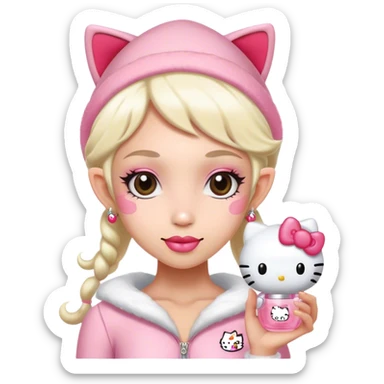 Elf hello Kitty skin care by bubble by Sephora. Sephora is the best place. sticker