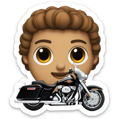 black Harley-Davidson Electra Glide Classic sticker