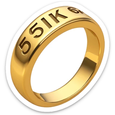 give me an emoji that is lord of the rings theme that says 5k sticker