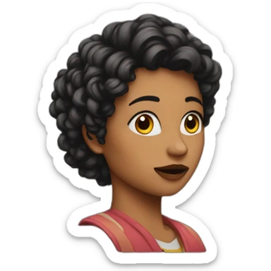 Fann Faye Linn sticker