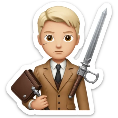 Boss with a prada weapon sticker