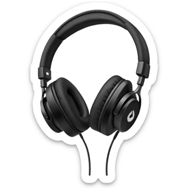 Headphones sticker