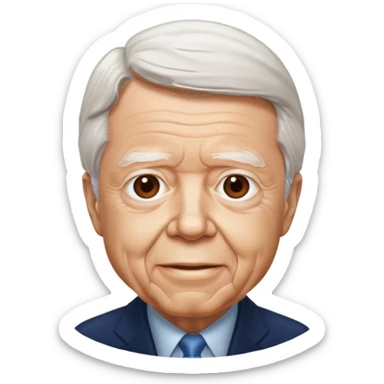 Jimmy Carter president sticker