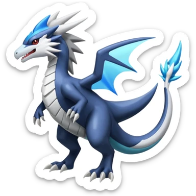 Silvally-Kyurem-Amaura-Latios-Salandit-fusion, full body sticker