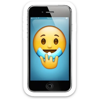 🫠 I phone emoji sticker