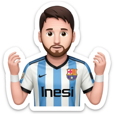 messi inter miami sticker