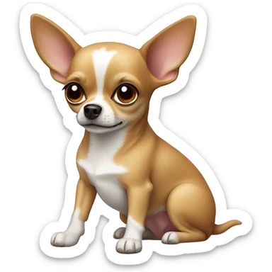 Chihuahua dog breed sticker
