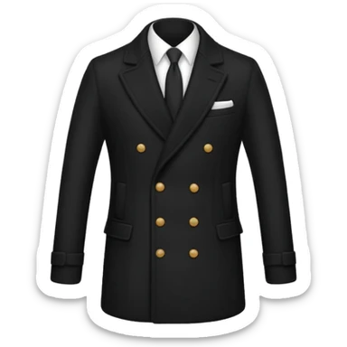 Italian coat sticker