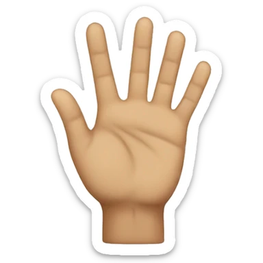 person gesturing no sticker