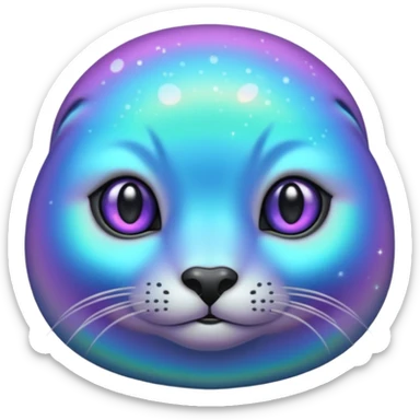 A Galaxy seal sticker