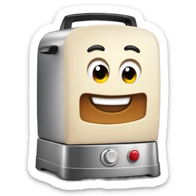 Chilean toaster sticker