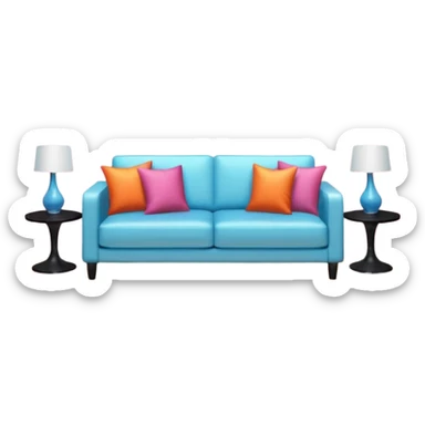 Poster room y2k style sticker