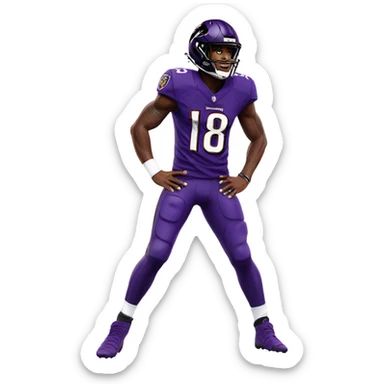 Lamar Jackson  sticker