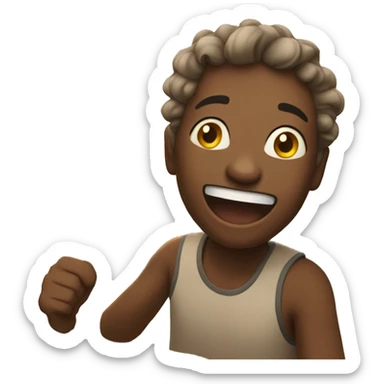 happy moment in the sun sticker