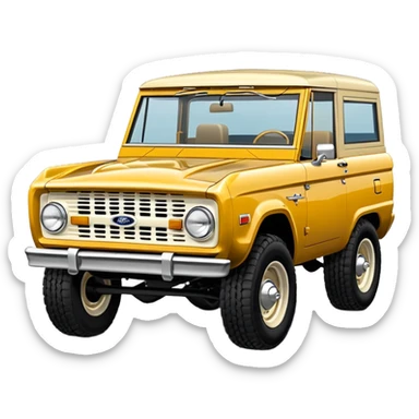 1967 Ford Bronco sticker