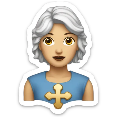 Madonna arquitecta sticker