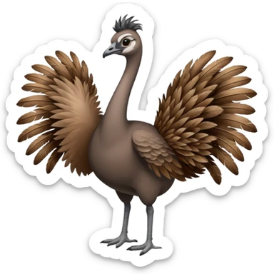 Emu sticker