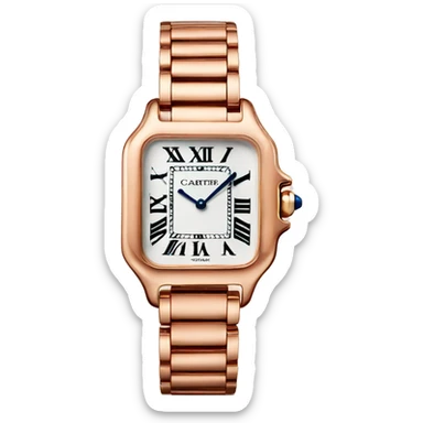 cartier watch sticker