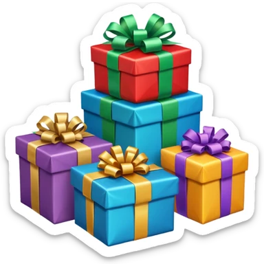Presents sticker