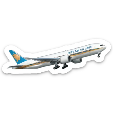 Boeing 777 Vietnamairlines sticker