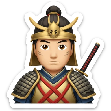 samurai sticker