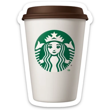 starbucks coffee cup sticker
