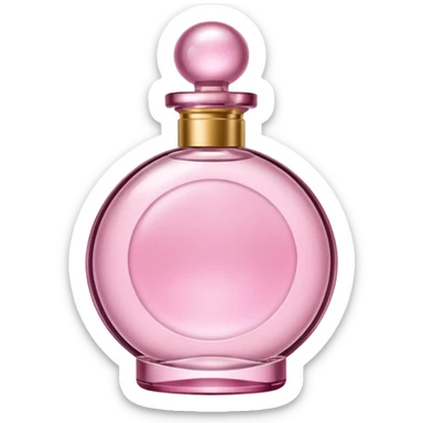 perfume pink sticker