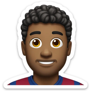 fc barcelona player sticker