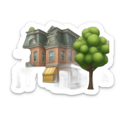 street-in-town sticker