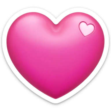 Corazón rosa  sticker