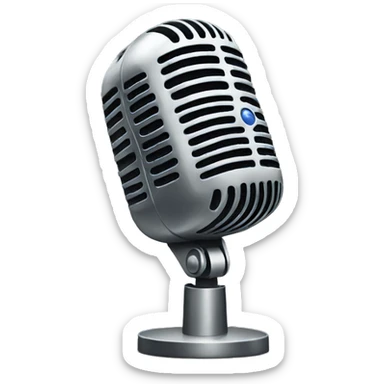 microphone sticker