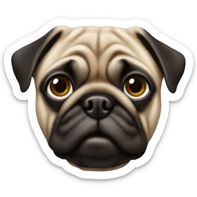 Pugs sticker