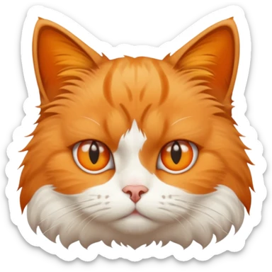 cat i hate it here sticker