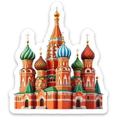 Little St. Basil's Cathedral sticker