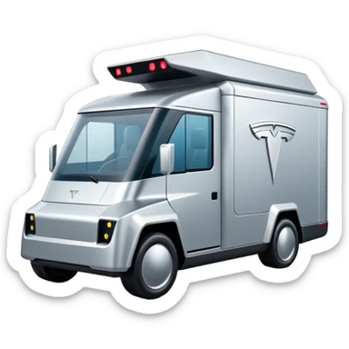 Tesla cyber truck  sticker