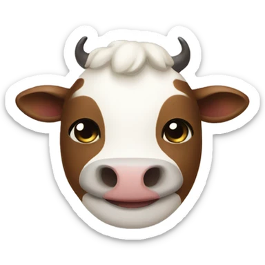Moo deng sticker