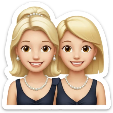 Pearl String Girls sticker